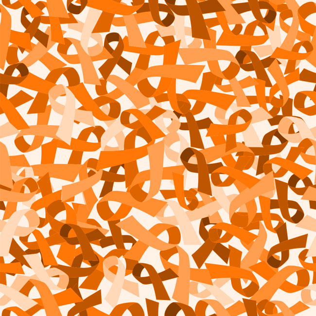 Orange-Awareness Ribbon  Orange ribbon, Awareness ribbons, Orange color