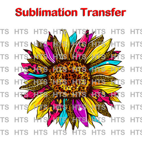Design 176 Ready to Press Sublimation Transfer Love Spring Sunflower