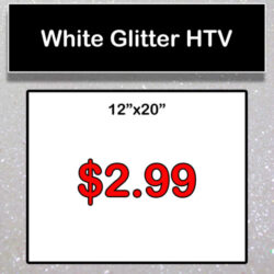 Glitter HTV 12″ x5 Foot Sale