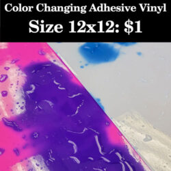 Sale* New Glossy Permanent Adhesive Vinyl