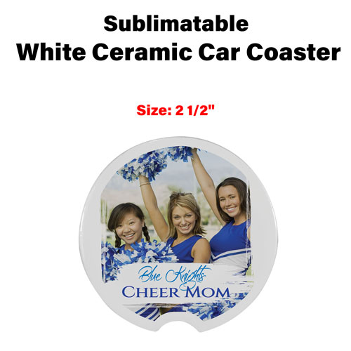 Sublimatable Ceramic Car Coaster