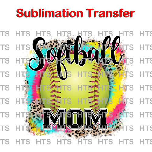 Softball Mom Sublimation Transfers Heat Transfer Source