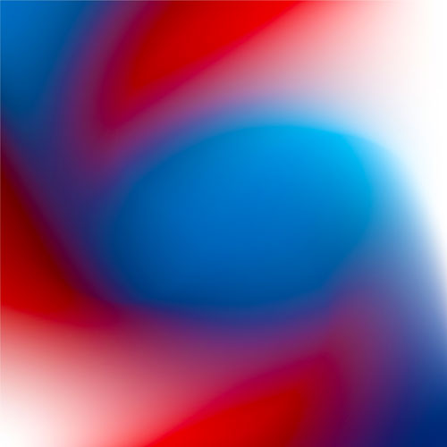 Red white and blue gradients