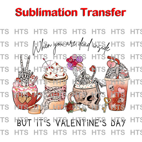 but its valentines day ready to press sublimation iron on transfer