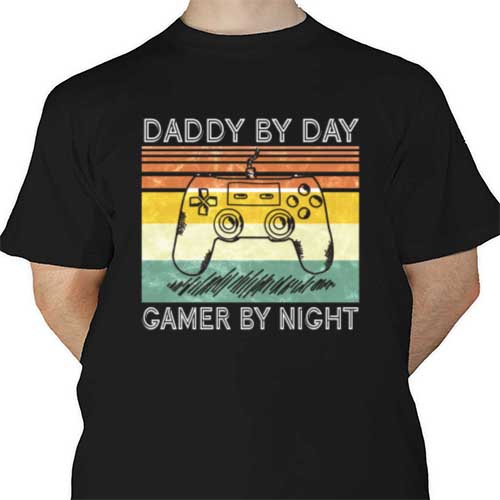 Gamer Dad DTF | Heat Transfer Source