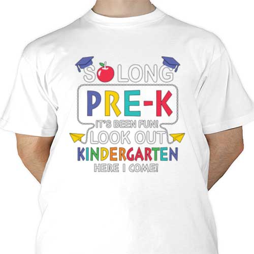 So Long Pre-K Sublimation | Heat Transfer Source