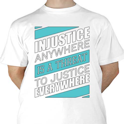 Injustice Anywhere Is A Threat Sublimation | Heat Transfer Source