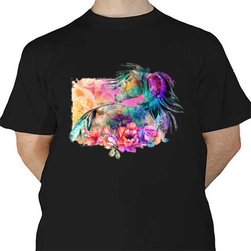 Watercolor Horse DTF | Heat Transfer Source