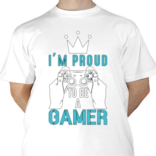 Proud To Be A Gamer Sublimation | Heat Transfer Source