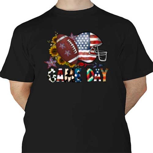 Happy 4th Of July Independence America' Unisex Baseball T-Shirt