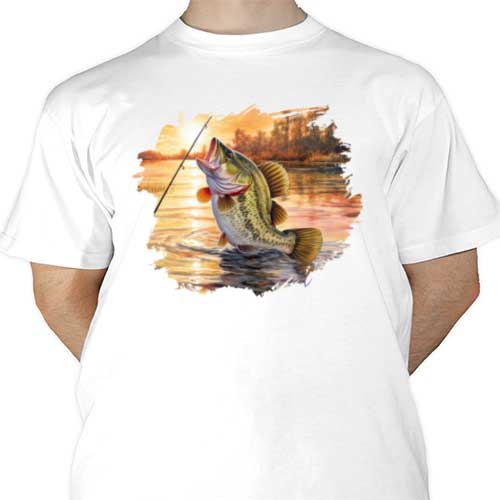 Leaping Fish 02 Sublimation | Heat Transfer Source
