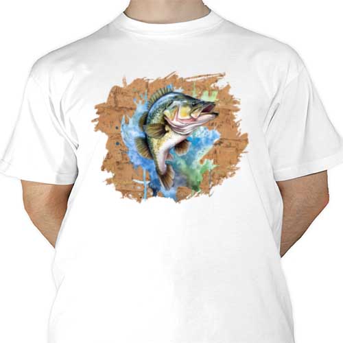 Leaping Fish 04 Sublimation | Heat Transfer Source