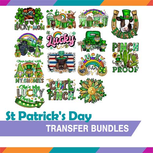 St Patricks Day Stock Transfer Bundles