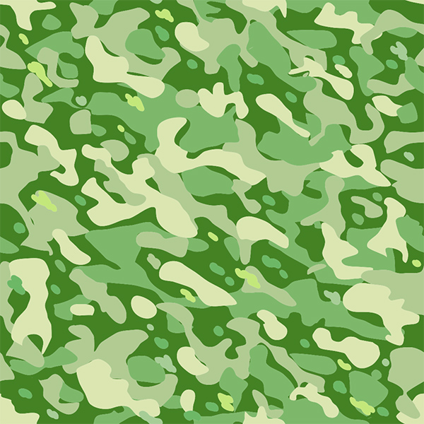 Green Camouflage Seamless Pattern Military Vector Image, 51% OFF